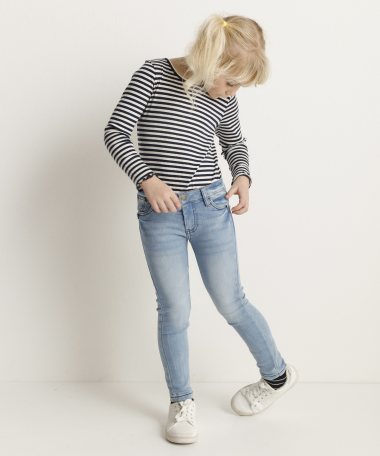 Skinny fit stretch jeans (licht)