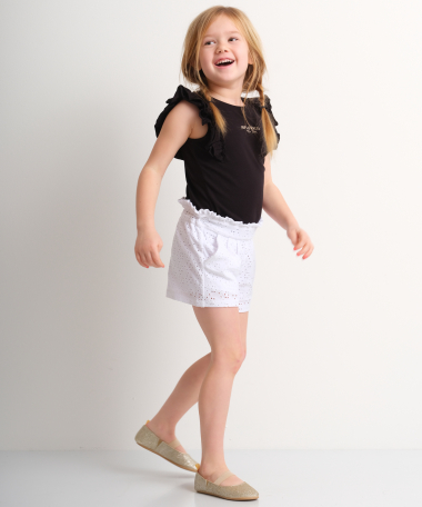 broderie short