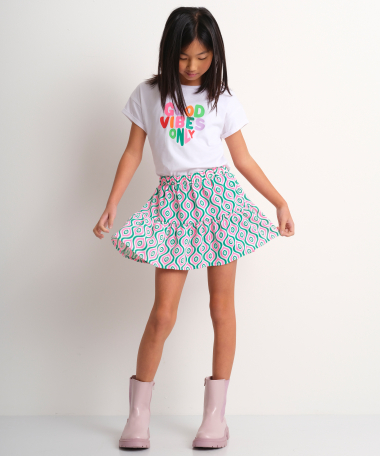 rokje met retroprint