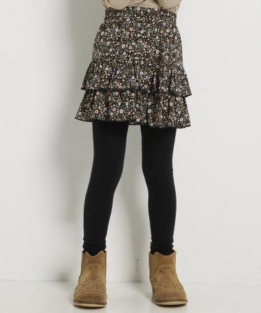 ruche rokje all-over print