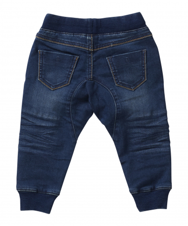Jogg jeans ribboord (donker)