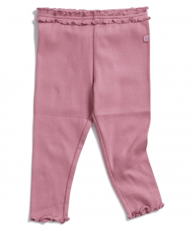 ribgebreide legging