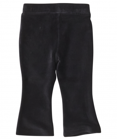 flared fit broek rib velvet