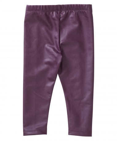lederlook legging met naad