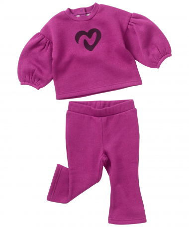 flared fit broek glitter