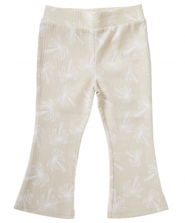 flared fit broekje met print