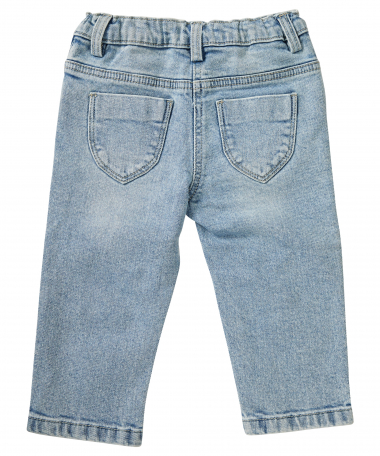 regular fit jeans met bloemenprint