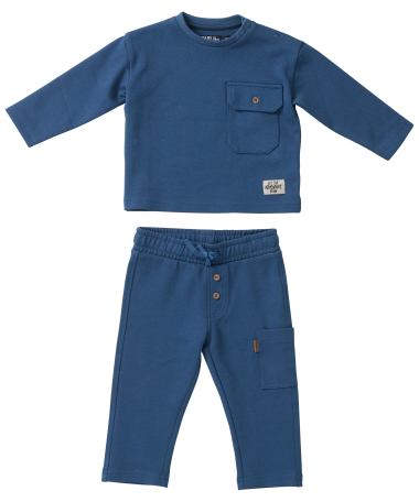 sweat twill broek met zak
