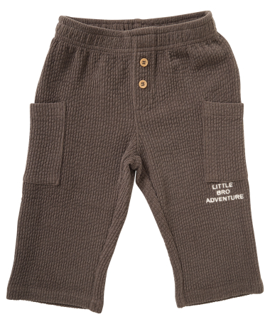 cargo broek met ribstof 