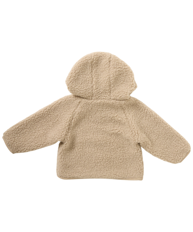 teddy jasje met capuchon