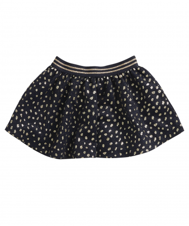 Rokje met glitterprint