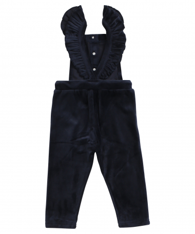 ruche jumpsuit velours