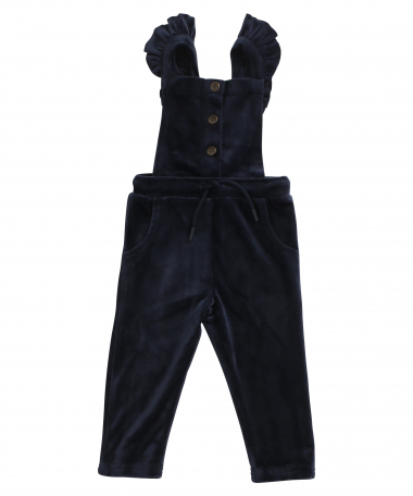 ruche jumpsuit velours