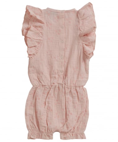mousseline playsuit embroidery