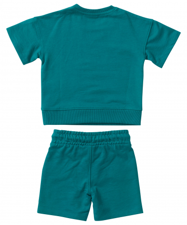 sweat set: t-shirt + bermuda