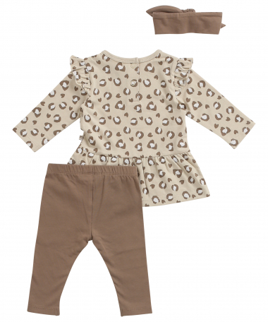 3-pack newborn set panter