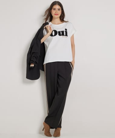 t-shirt boucle oui merci