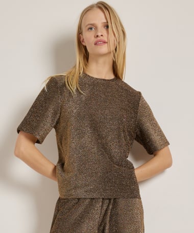 t-shirt met glitters