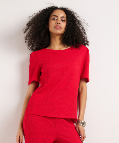 t-shirt met ronde hals