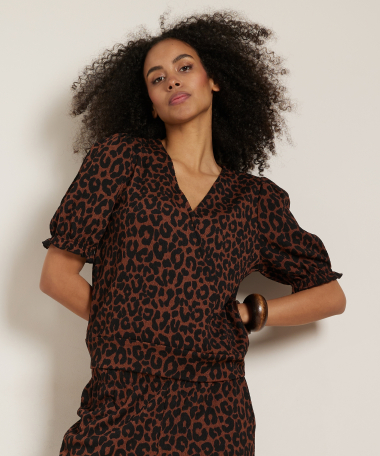 overslag t-shirt crinckle 