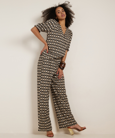 overslag t-shirt crinckle