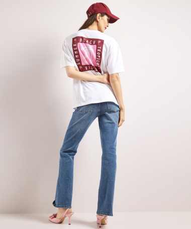 t-shirt summer backprint