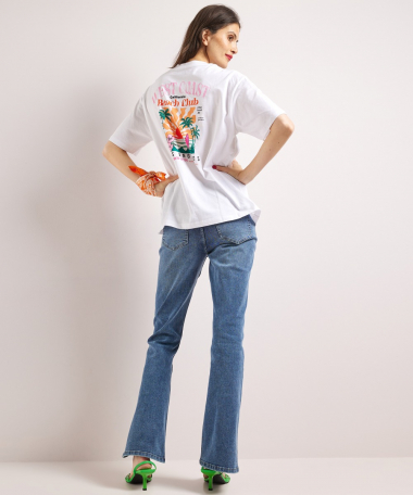 t-shirt summer backprint