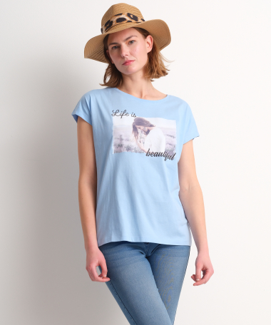 t-shirt met fotoprint