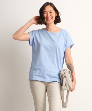 t-shirt met palmboomprint