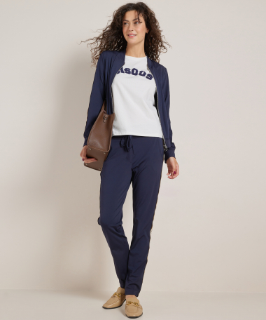 t-shirt bisous geborduurd