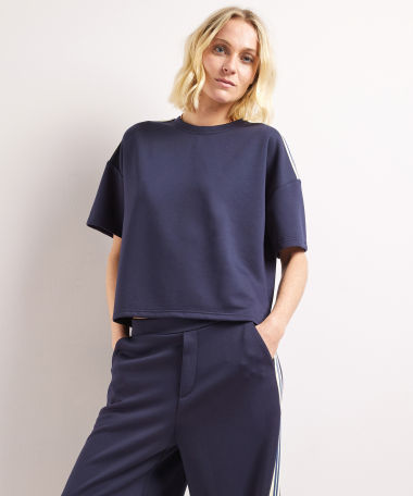 wijd t-shirt streeptape