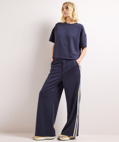 wijd t-shirt streeptape