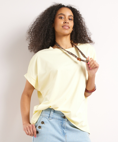 t-shirt met ketting