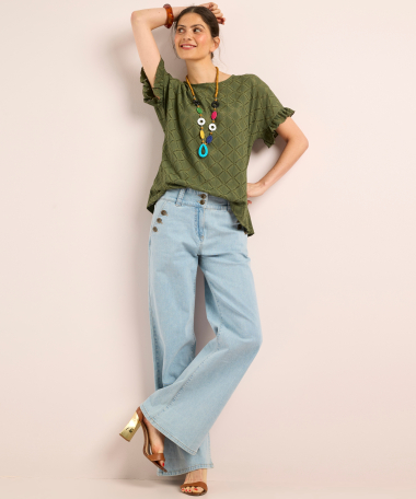 t-shirt met ketting