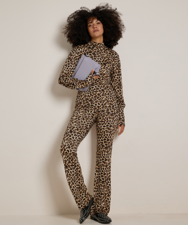 turtleneck top all-over print