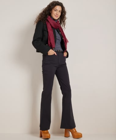 basic top met korte mouw en col