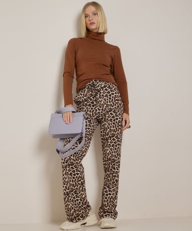 jersey top met col