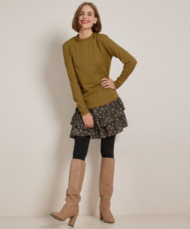 uni top jacquard