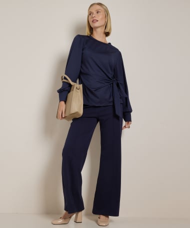 top met knoopdetail