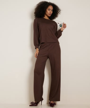 structuur top met ketting