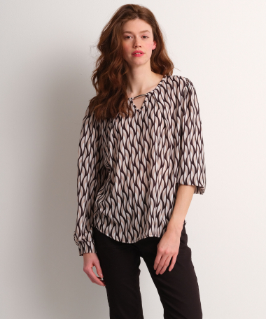fancy top retro print