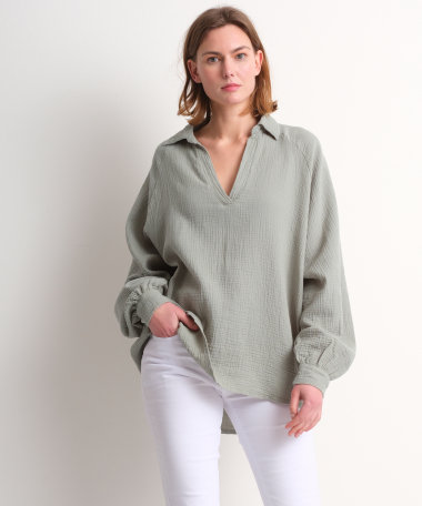 oversized uni blouse