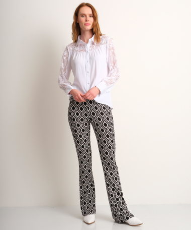 fancy blouse met kant