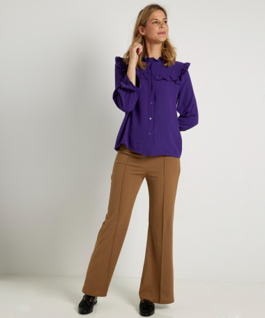 uni ruches blouse