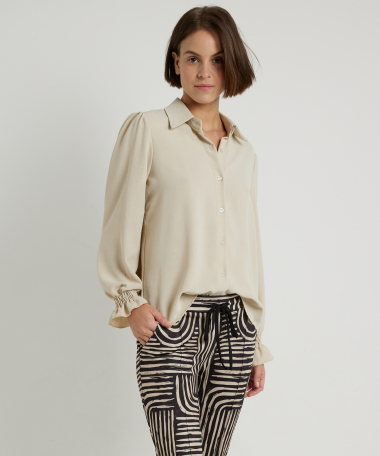 uni blouse met smockboord