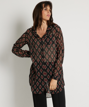 lange blouse chiffon