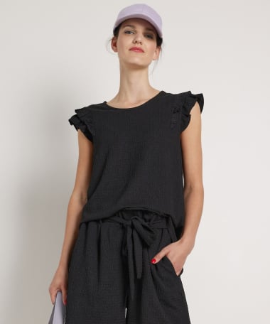 ruches singlet uni