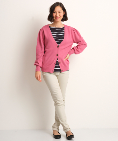 uni vest met pofmouw