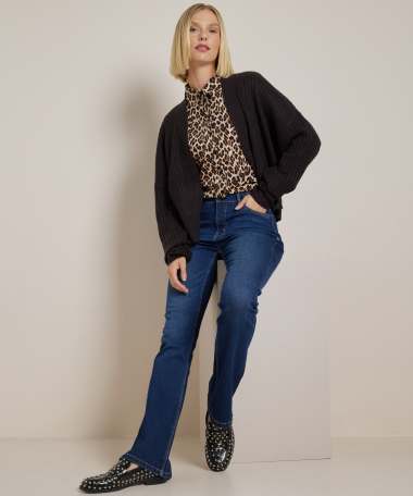 boucle vest rib