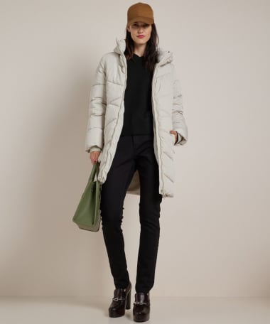 harige trui met pofmouw